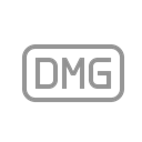 dmg, File Black icon