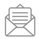 open, envelope, mail Black icon