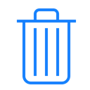 Can, Trash Black icon