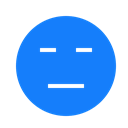 Neutral, Face DodgerBlue icon