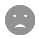 sad, Face LightSlateGray icon