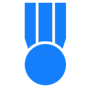 medal DodgerBlue icon
