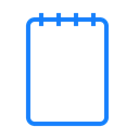 Notebook Black icon