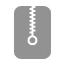 Zip LightSlateGray icon