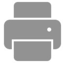 printer LightSlateGray icon