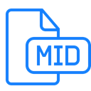 Mid, document, File Icon