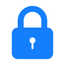 Lock DodgerBlue icon