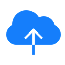 upload, Cloud DodgerBlue icon