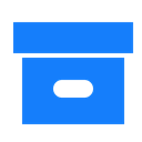 Box DodgerBlue icon
