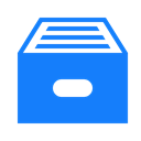 filled, Box DodgerBlue icon