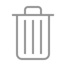 Can, Trash Black icon