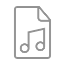 music, document Black icon