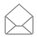 mail, envelope, open Black icon