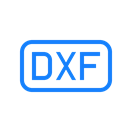 Dxf, File Black icon