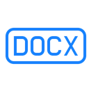 Docx, File Black icon