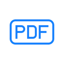 File, Pdf Black icon