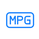 mpg, File Black icon