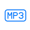 mp3, File Black icon