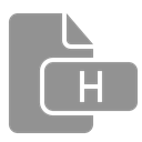 File, document, H LightSlateGray icon