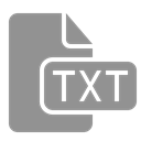 document, Txt, File LightSlateGray icon