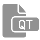 File, document, Qt LightSlateGray icon
