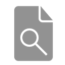 search, document LightSlateGray icon