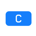 C, File DodgerBlue icon