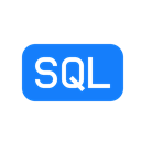 File, sql Black icon