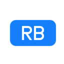 File, rb Black icon