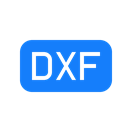 File, Dxf Black icon