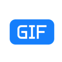 File, Gif Black icon