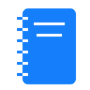 Notebook DodgerBlue icon