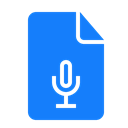 recording, document DodgerBlue icon