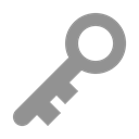 Key Black icon