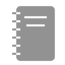 Notebook LightSlateGray icon