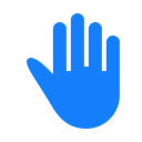 high, five DodgerBlue icon