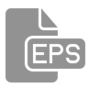 Eps, File, document LightSlateGray icon