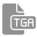 File, document, Tga LightSlateGray icon