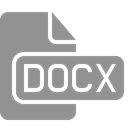 File, document, Docx LightSlateGray icon