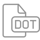 document, Dot, File Black icon