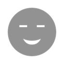 Face, Amused LightSlateGray icon