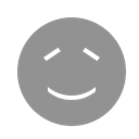 smiling, Face LightSlateGray icon