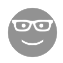 Face, Glasses LightSlateGray icon