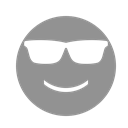 sunglasses, Face LightSlateGray icon