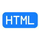 html, File DodgerBlue icon