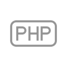 Php, File Black icon