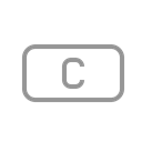 File, C Black icon