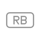 rb, File Black icon
