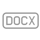 File, Docx Black icon