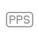 Pps, File Black icon